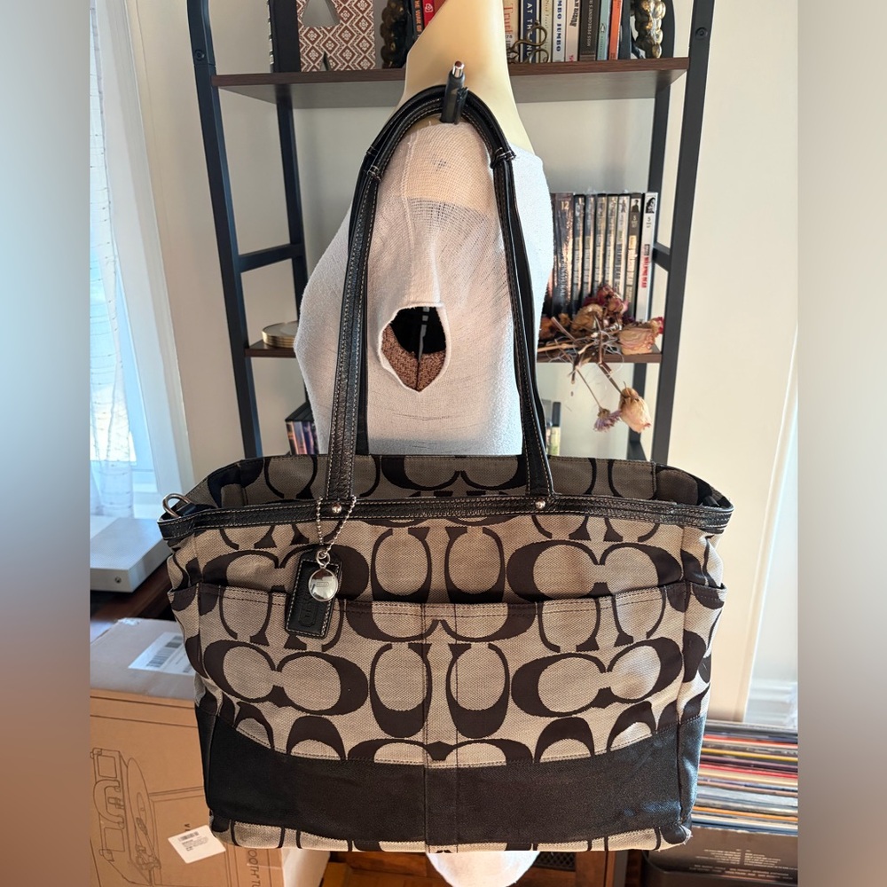 Coach Signature Diaper Bag - F13803